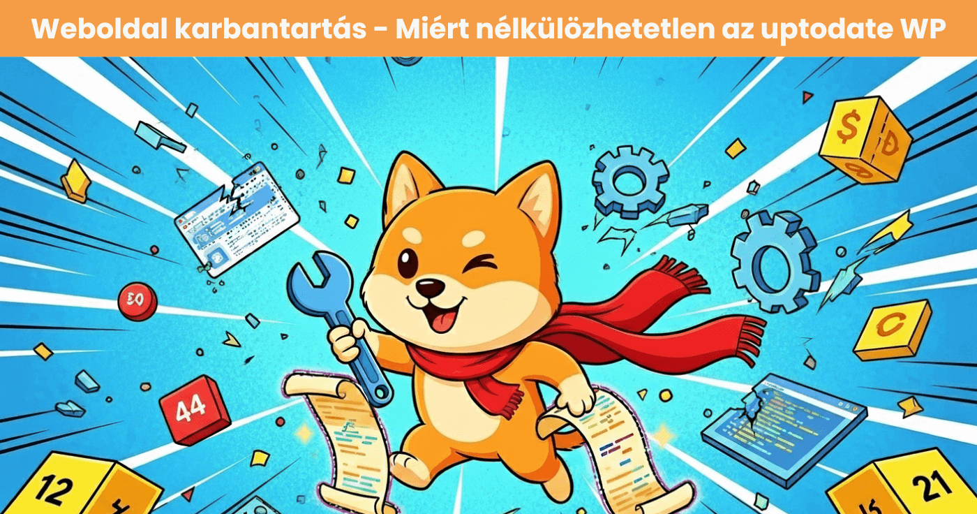 Weboldal karbantartás - Összeszedtük miért fontos Neked